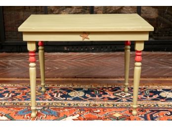Decorative Concepts Hand Painted Wooded Table