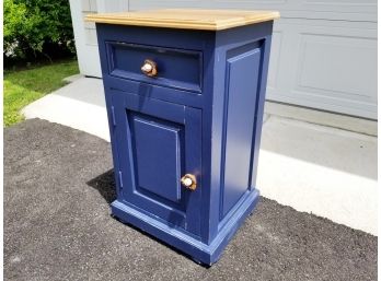Newport Cottages Baseball Themed End Table - MAMARONECK PICKUP