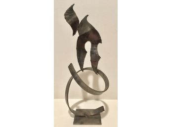 Modernist CHAI (Life ) Metal Art Sculpture