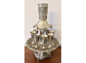Traditional Shabbat Kiddush Cup Fountain 17' Tall