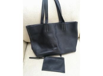 PRADA Small Leather Tote Handbag
