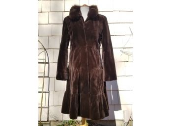 Ladies' Sheared Mink Full Length Coat