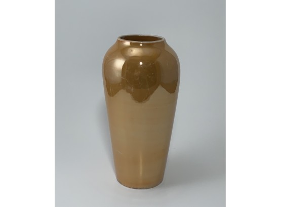 Nils Cederborg Art Deco Orange Lustre Vase