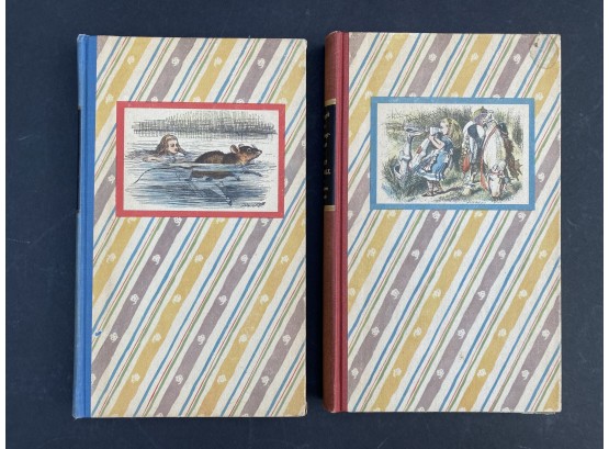 Two Illustrated Collector's Volumes, 1940s, Lewis Carroll