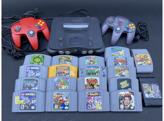 Nintendo 64 Console, Games & Controllers