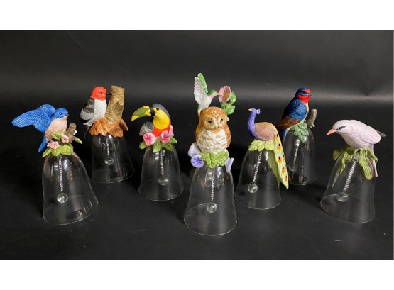 A Collection Of Crystal Avian Bells