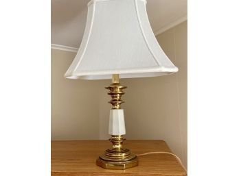 Brass Pillar Form Table Lamp