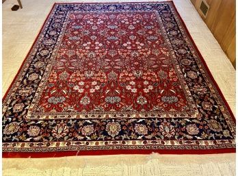 Handmade Mori Kashan Wool Oriental Carpet