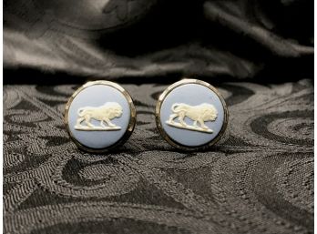 Are You A Leo Or Lion Lover? Wedgewood Cufflinjs