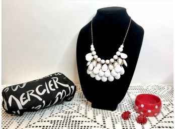 Red And White Jewelry