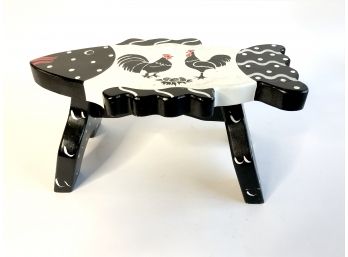 Rooster Fish Stool