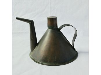 Antique Copper Oil Pot