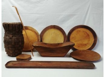 A Bigger Wood Lot And A Basket
