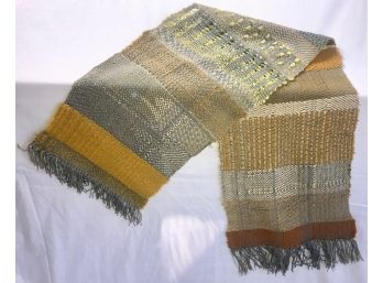 Hand Loomed Woven Textile/Table Runner