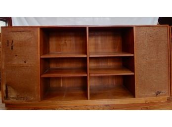 Custom Cherry Speaker/Bookcase Cabinet