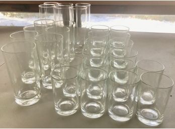 Large Lot Of Glass Barware (29)