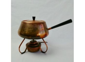 Swiss Copper Fondue Pot