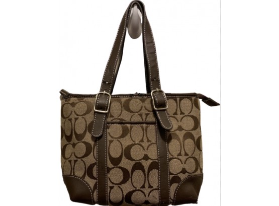 COACH Shoulder Bag / Tote  With Signature 'C' Pattern