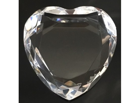 Rosenthal Crystal Heart