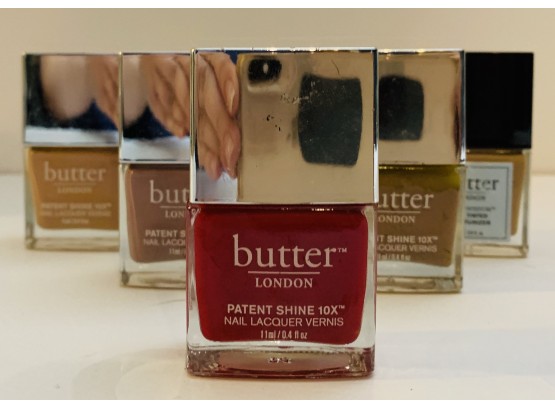6 - BUTTER LONDON Nail Lacquer & Tinted Moisturizer - NWT!
