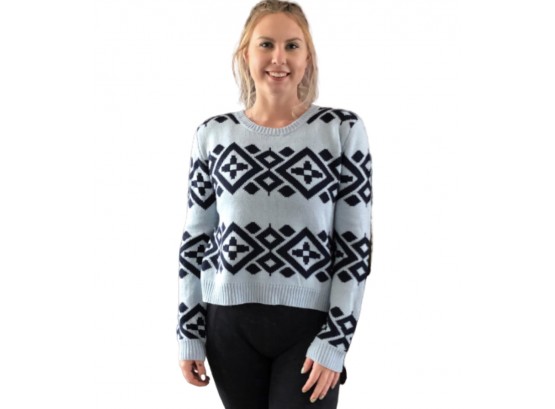 Blue Crewneck Sweater, Size M