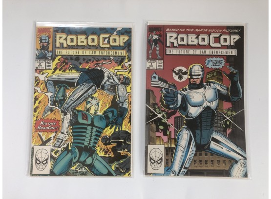 (2) Robocop Comic Books