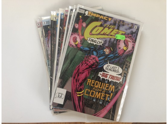 (15) The Comet Comic Books (Click Main Photo To See All Photos)