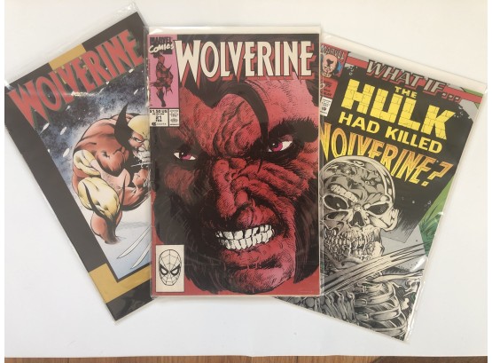 (3) Wolverine Comic Books