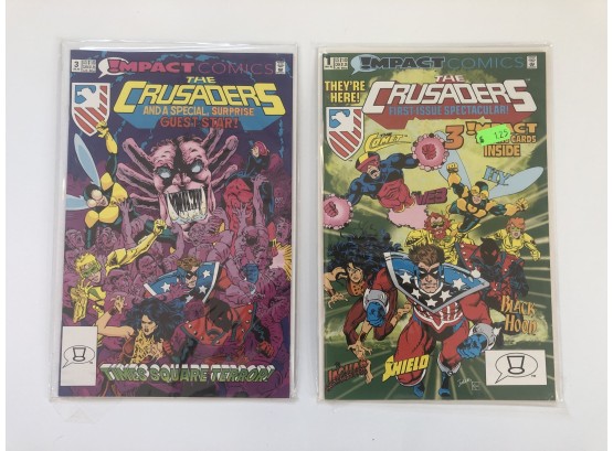 (2) The Crusaders Comic Books