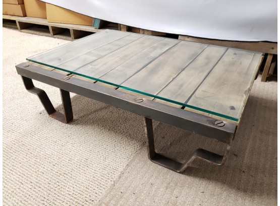 Awesome Antique Miners Pallet Upcycled Coffee Table