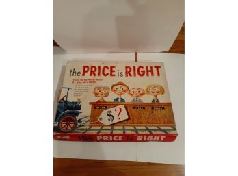 1958 The Price Is Right Game, By Lowell Toy Mfg. Long Island, NY
