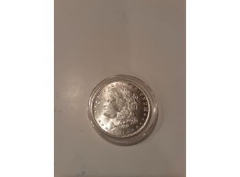 1921 Morgan Silver Dollar, Uncirculated, Estimated MS65
