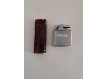2 Vintage Cigarette Lighters, Ronson And Colibri