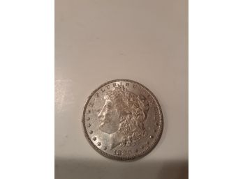 1880 O Morgan Silver Dollar, Uncirculated, Estimate MS Conditon