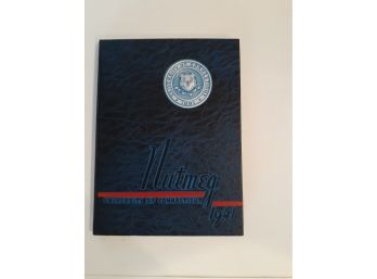 UCONN Yearbook, Nutmeg, 1941, 60th Year Anniversary