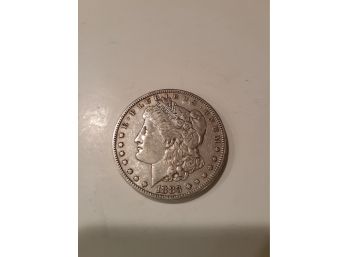 1883 S Morgan Silver Dollar, Extra Fine +