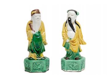 Two Vintage Asian Figurines