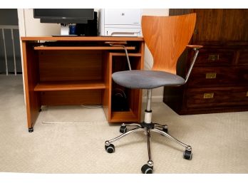Desk And Calligaris Chair