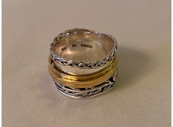 Sterling Silver Ring Made In Israel Paz Creations