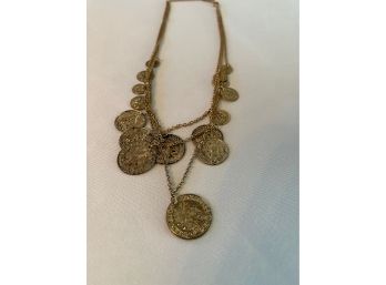 Coin Necklace And Bracelet