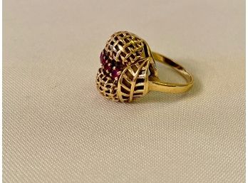 Gold Tone Ring