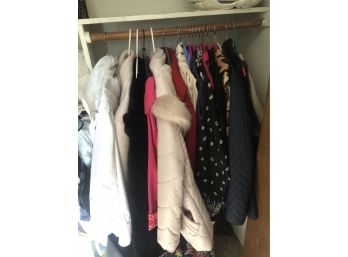 Large Lot Of Coats And Jackets