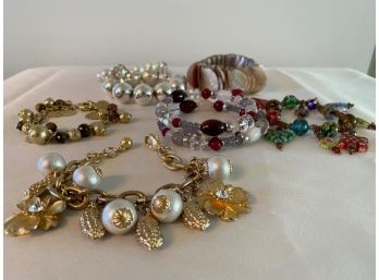 Collection Of Beaded Bracelets