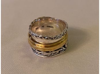 Sterling Silver Ring Made In Israel Paz Creations