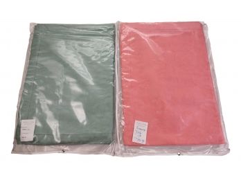 NEW! Set Of Two Schweitzer Florance Italian Fine Cotton Tablecloths