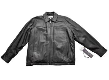 NEW! Chereskin Exterior New Zealand Lambskin Leather Jacket (Size: XXL)