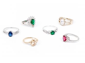 Fun Assorted Selection Of Cocktail Rings