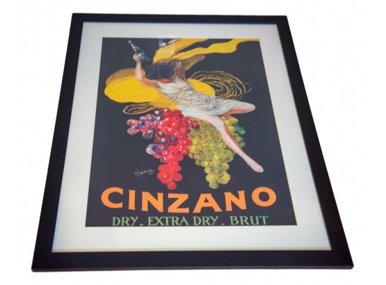 Cinzano Brut Framed Poster By Leonetto Cappiello