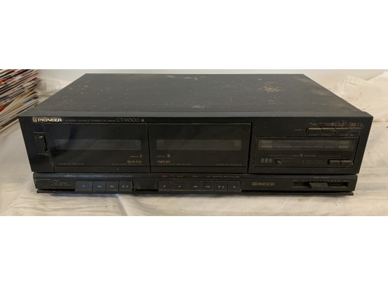 Pioneer CTW300 Stereo Double Cassette Deck