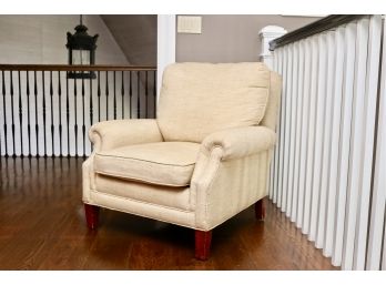 Brunschwig & Fils Saratoga Collection  'Marshall Loose Back'  Goose Down Armchair (Retail $ 2,547)